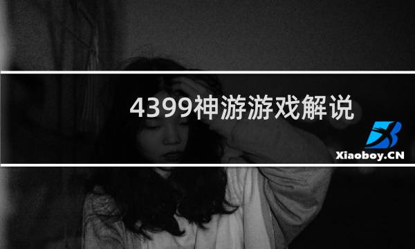 4399神游游戏解说