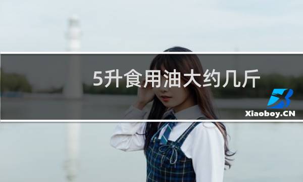 5升食用油大约几斤