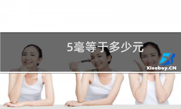 5毫等于多少元
