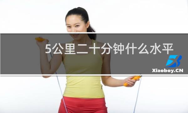 5公里二十分钟什么水平
