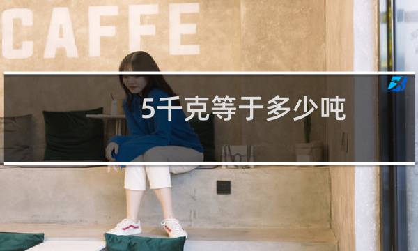 5千克等于多少吨
