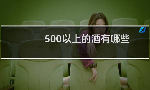 500以上的酒有哪些