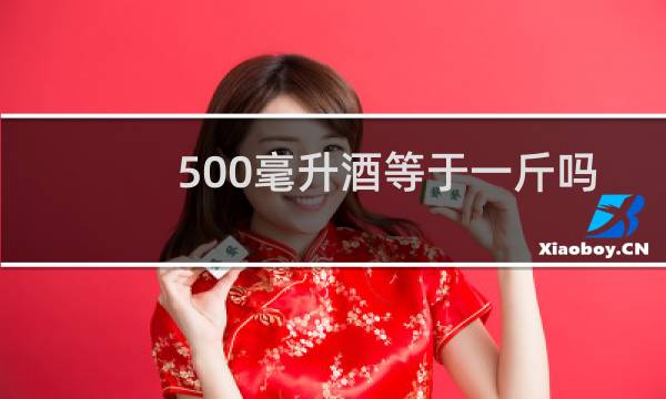 500毫升酒等于一斤吗