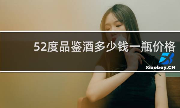 52度品鉴酒多少钱一瓶价格