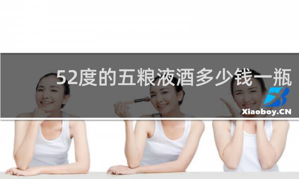 52度的五粮液酒多少钱一瓶