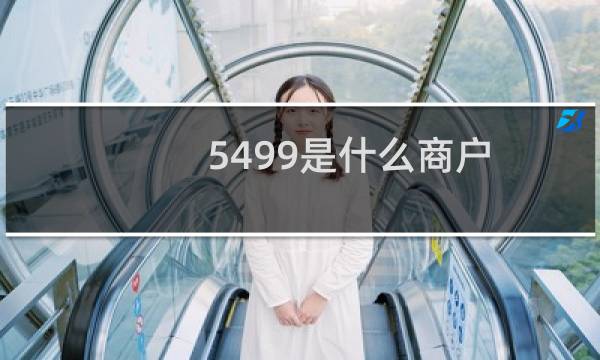 5499是什么商户