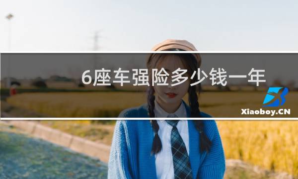6座车强险多少钱一年