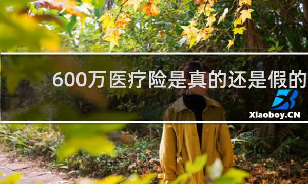 600万医疗险是真的还是假的