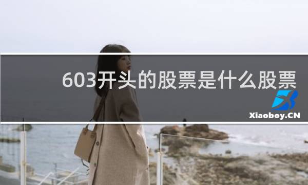 603开头的股票是什么股票