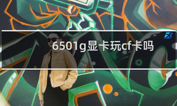 6501g显卡玩cf卡吗