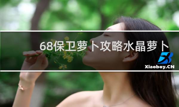 68保卫萝卜攻略水晶萝卜