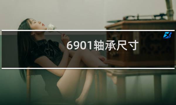 6901轴承尺寸