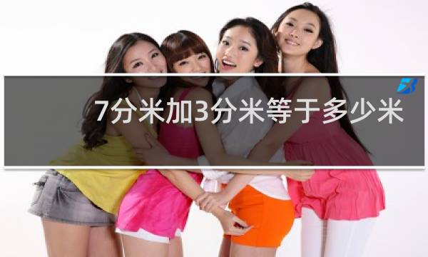 7分米加3分米等于多少米