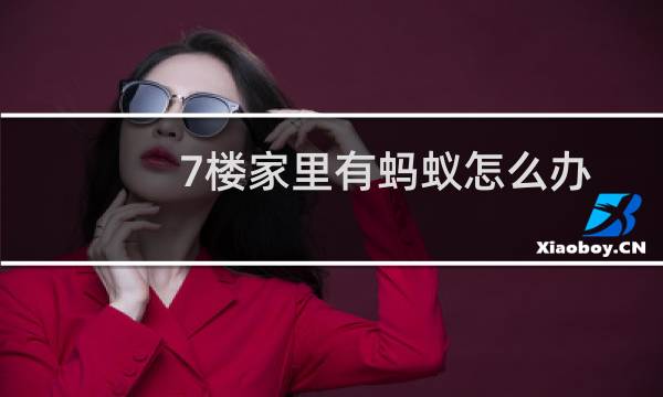 7楼家里有蚂蚁怎么办
