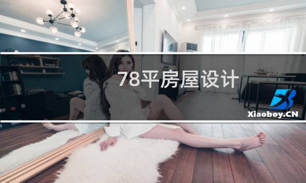 78平房屋设计图片