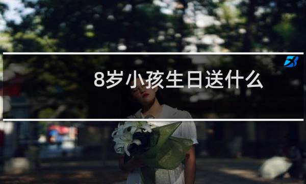 8岁小孩生日送什么