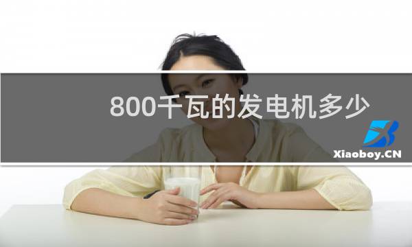 800千瓦的发电机多少钱一台