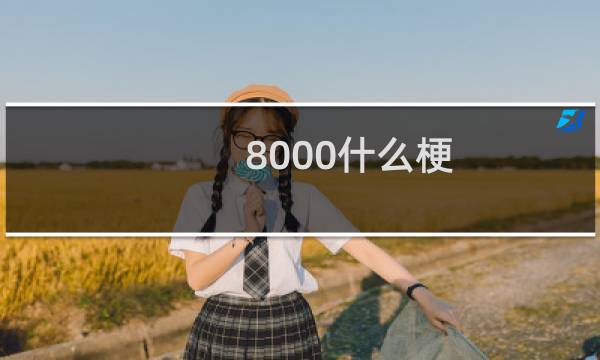 8000什么梗