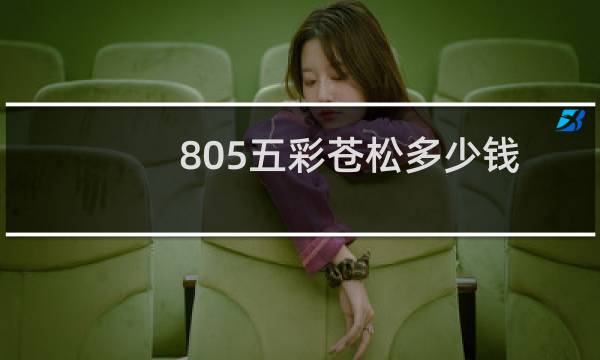 805五彩苍松多少钱