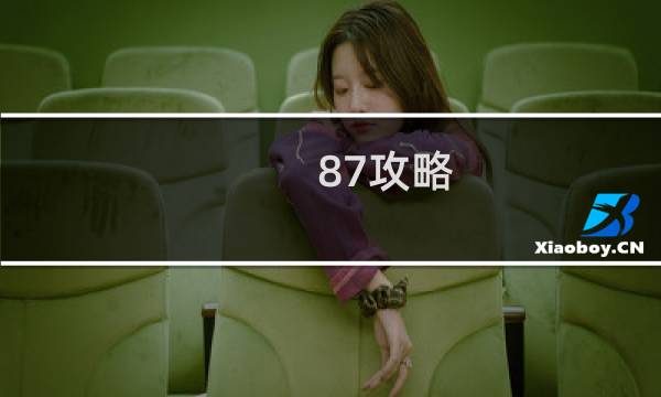 87攻略