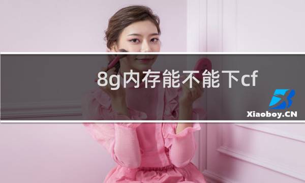 8g内存能不能下cf