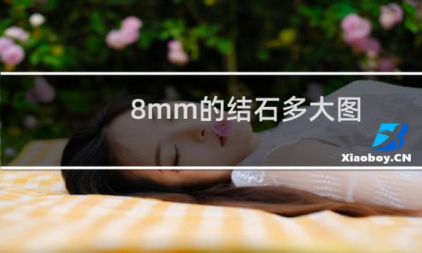 8mm的结石多大图