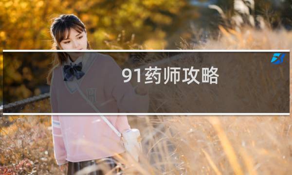 91药师攻略