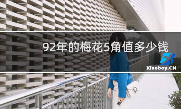92年的梅花5角值多少钱