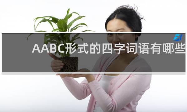 AABC形式的四字词语有哪些