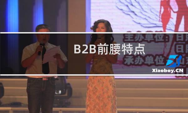 B2B前腰特点