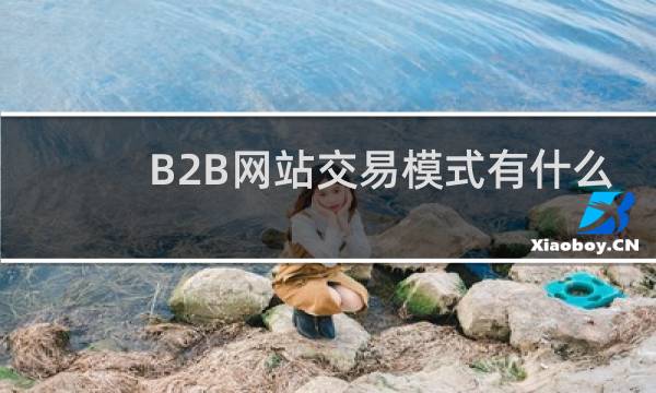 B2B网站交易模式有什么