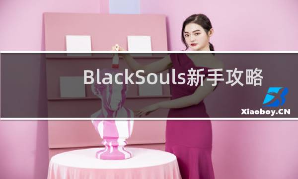 BlackSouls新手攻略