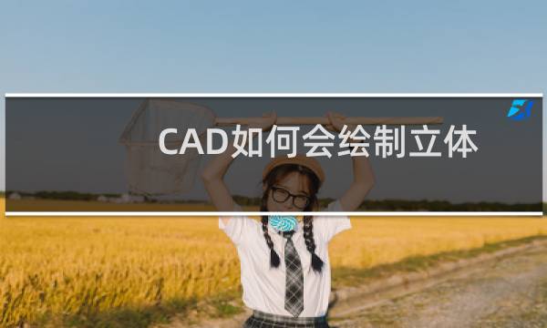 CAD如何会绘制立体文字