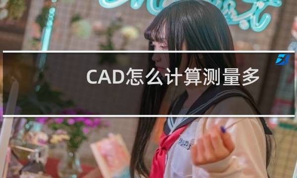 CAD怎么计算测量多个线段的总长度