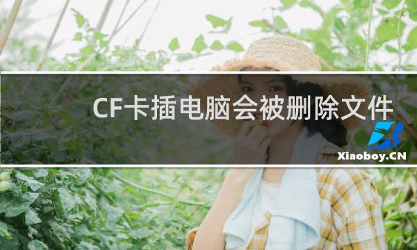 CF卡插电脑会被删除文件