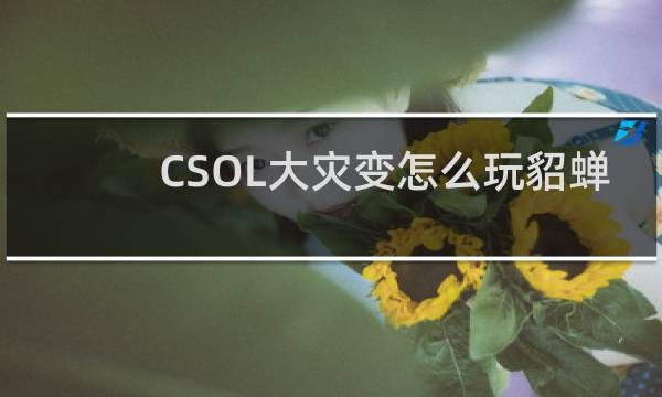 CSOL大灾变怎么玩貂蝉