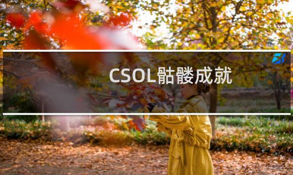 CSOL骷髅成就