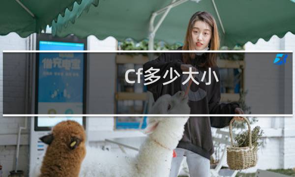 Cf多少大小