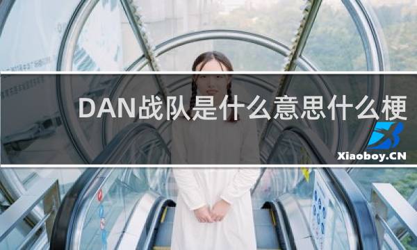 DAN战队是什么意思什么梗
