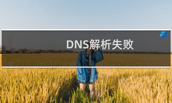 DNS解析失败 大量的域名 详细见图片