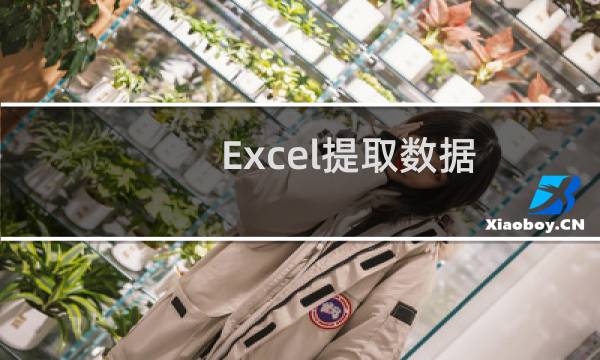 Excel提取数据(怎么用快速提取数据)