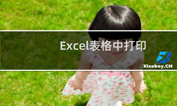 Excel表格中打印页如何设置页码？