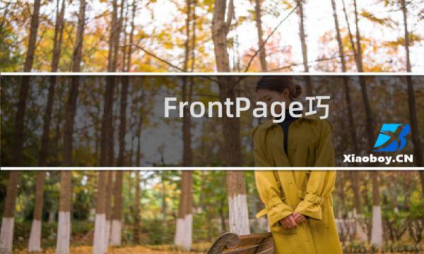 FrontPage巧制网站目录