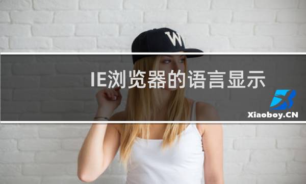 IE浏览器的语言显示问题