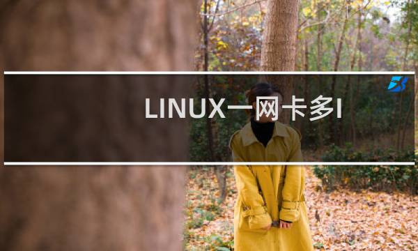 LINUX一网卡多IP设置