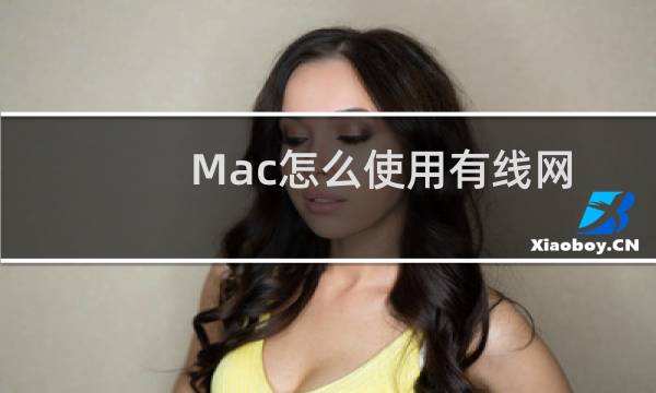 Mac怎么使用有线网联网