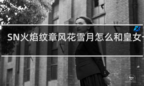 SN火焰纹章风花雪月怎么和皇女一起
