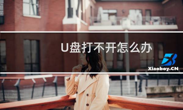 U盘打不开怎么办,是什么原因