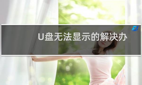 U盘无法显示的解决办法