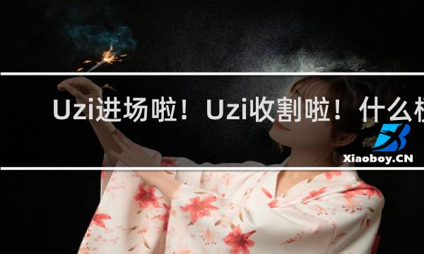 Uzi进场啦！Uzi收割啦！什么梗